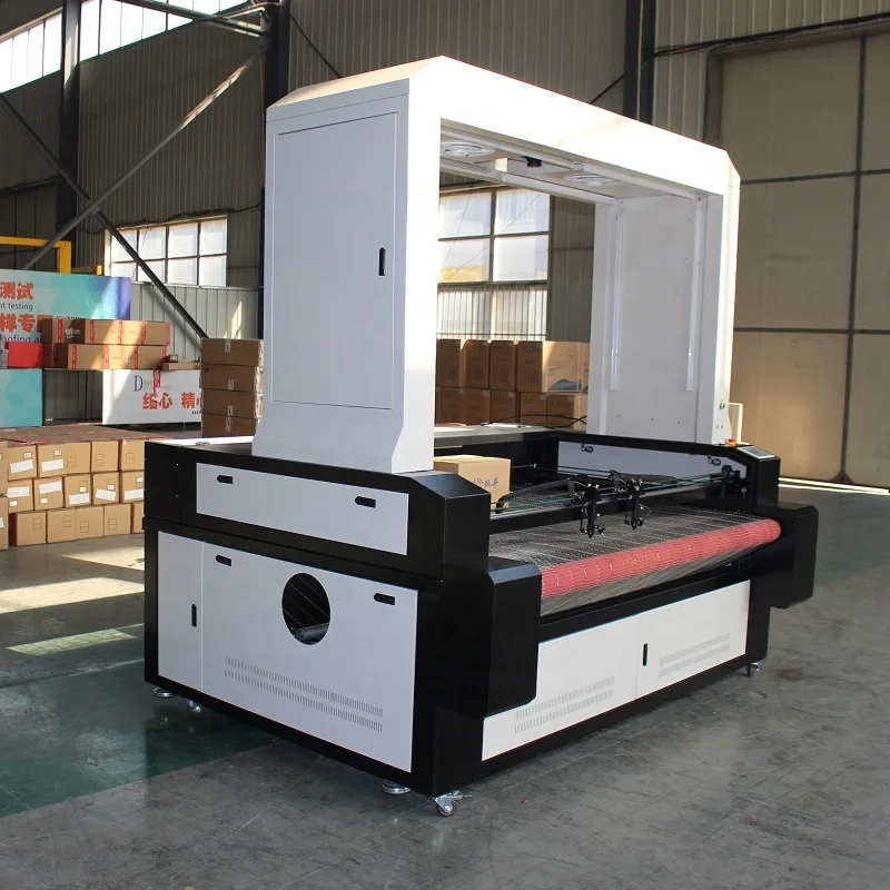 1810 100W 150W Fabric Cutting Machine CO2 Roll Fabric Cutting Machine