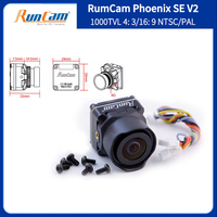 RunCam Phoenix 2 SE V2 Phoenix 2 Special Edition Camera DC 5-36V 1000TVL 19*19*22mm Camera for RC FPV Racing Drone Quadcopter