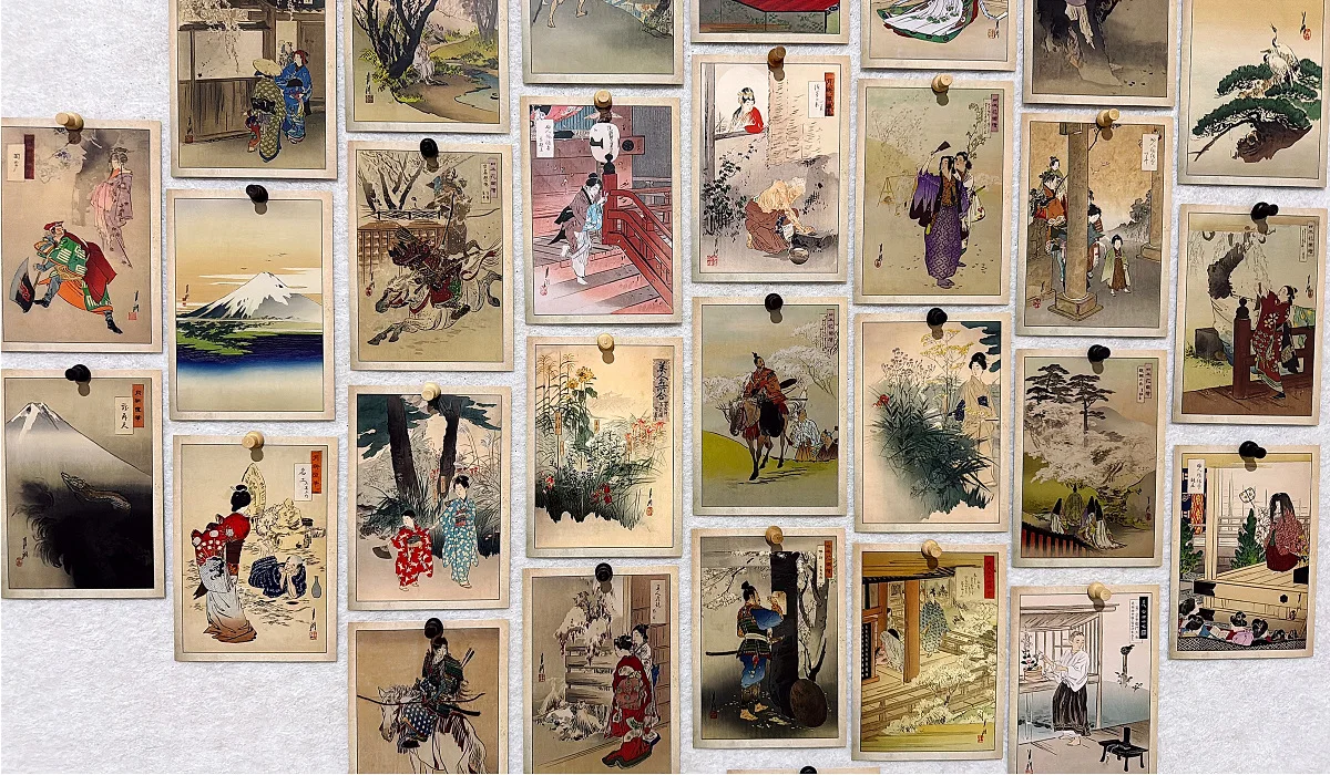 30 Stück Ogata Gekko Malerei-F – Vintage Fashion Journal Bewertung und Preis