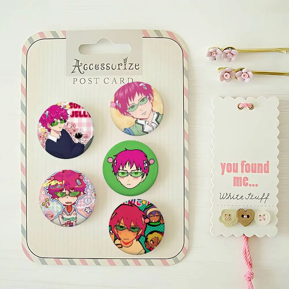 Anime S-Saiki K-Kusuo Für Kleidung Anime Emaille Pin Nette Dinge Cartoon Cosplay Abzeichen Auf Rucksack Brosche Kunst geschenke