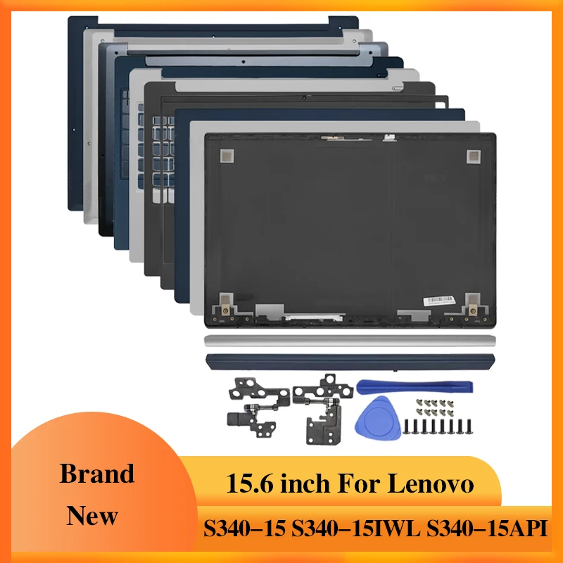 

High-quality Laptops LCD Back Cover/Front Bezel/Hing Cover/Palmrest/Bottom Case For Lenovo IdeaPad S340-15IWL S340-15API Black S
