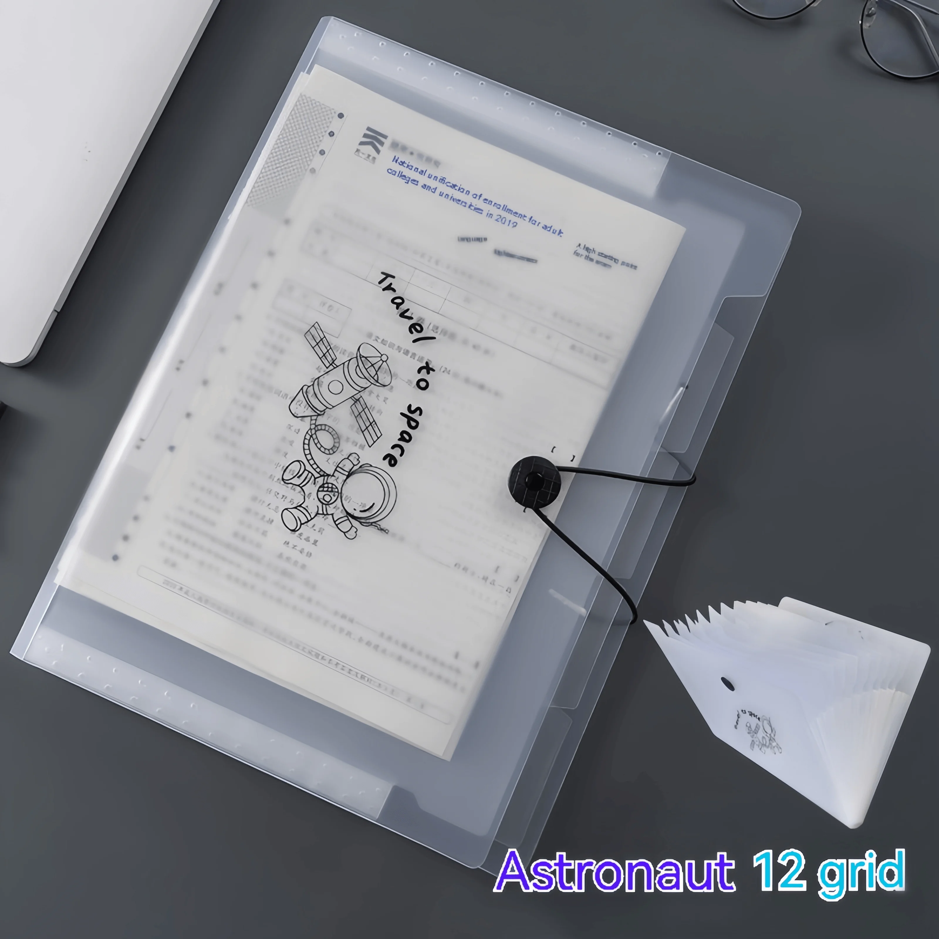A4 folder Organ bag Test paper storage bag Archive folder Multilayer subject classification file bag