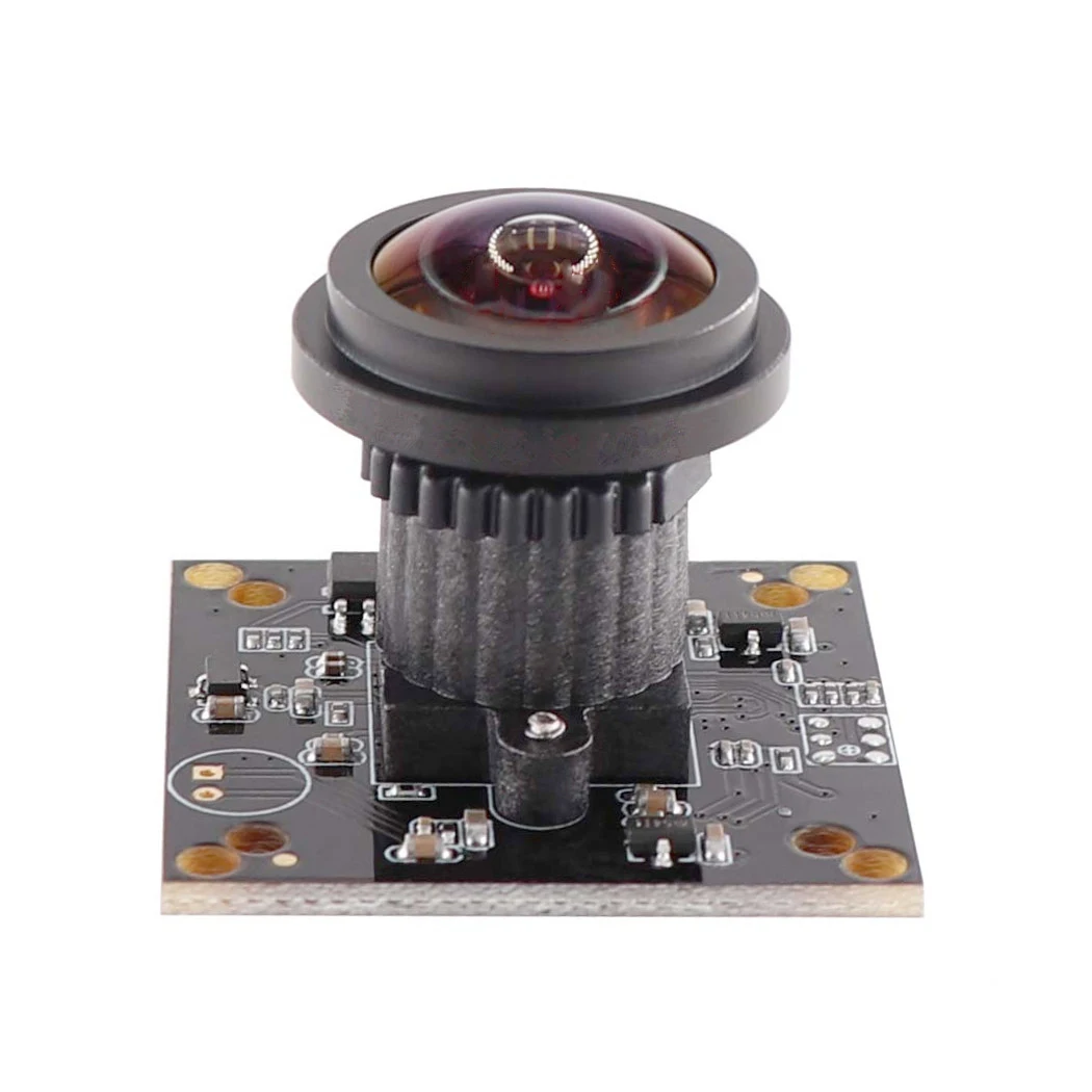 5MP OV5640 Fisheye Wide Angle Manual Focus USB Camera Module 5 Megapixel UVC Plug Play Webcam for Linux Android Windows Mac