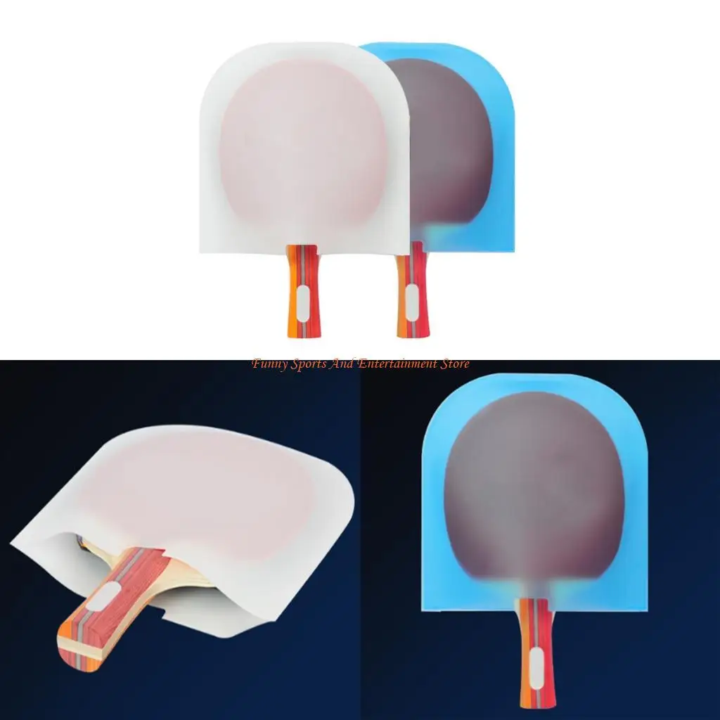 

C4DE Waterproof Protective Cover Paddle Storage Solution Table Tennis Adhesive Protector Cover Pingpong Paddle Guard Case