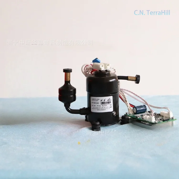 ST19DC12H Mini DC 12V Compressor for Refrigeration Cooling Vest Cabinet Air Conditioner