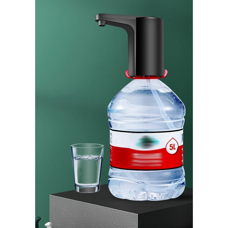 Dispensador de agua automático, Mini bomba eléctrica de agua Barreled, carga USB, dispensador de agua portátil, dispensador de bebidas