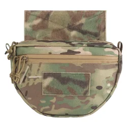 Scarab Tactical Plate Carrier Sub Pouch Hunting Vest Fanny Pack Belly Bag Combat Airsoft Vest Drop Pouch Storage