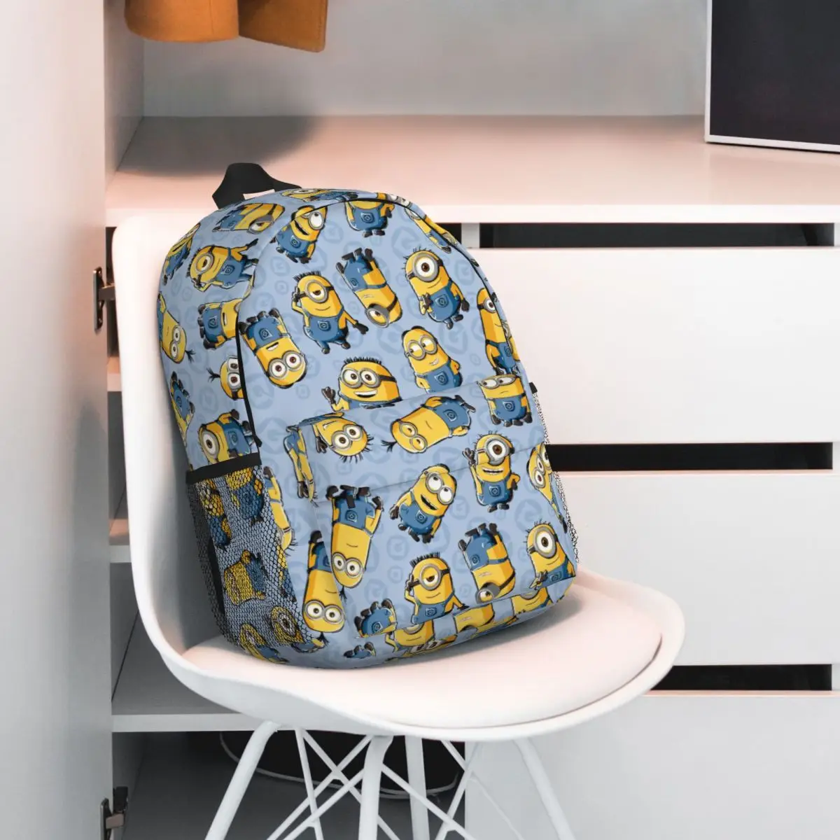 Mochila Leve, Bolsa Versátil e Elegante, Viagem Escolar e Uso Diário, 15"