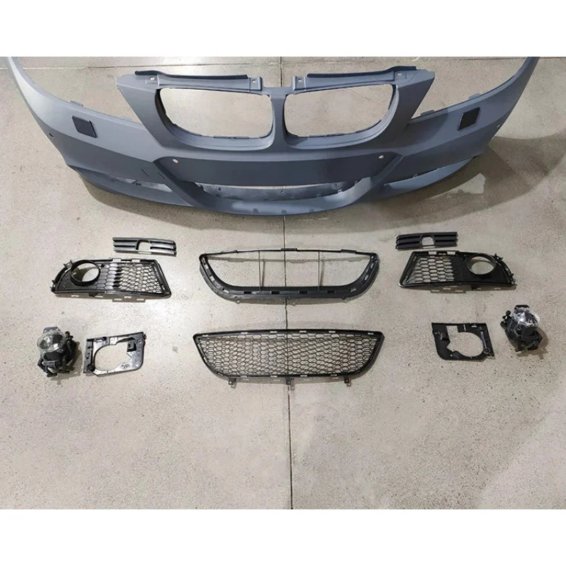 

Заводской хит продаж M-Tech Sport Body Kit для E90 3 серии 2005-2011 330i 320i MT M3, передний и задний бампер, диффузор, спойлер, часть PP