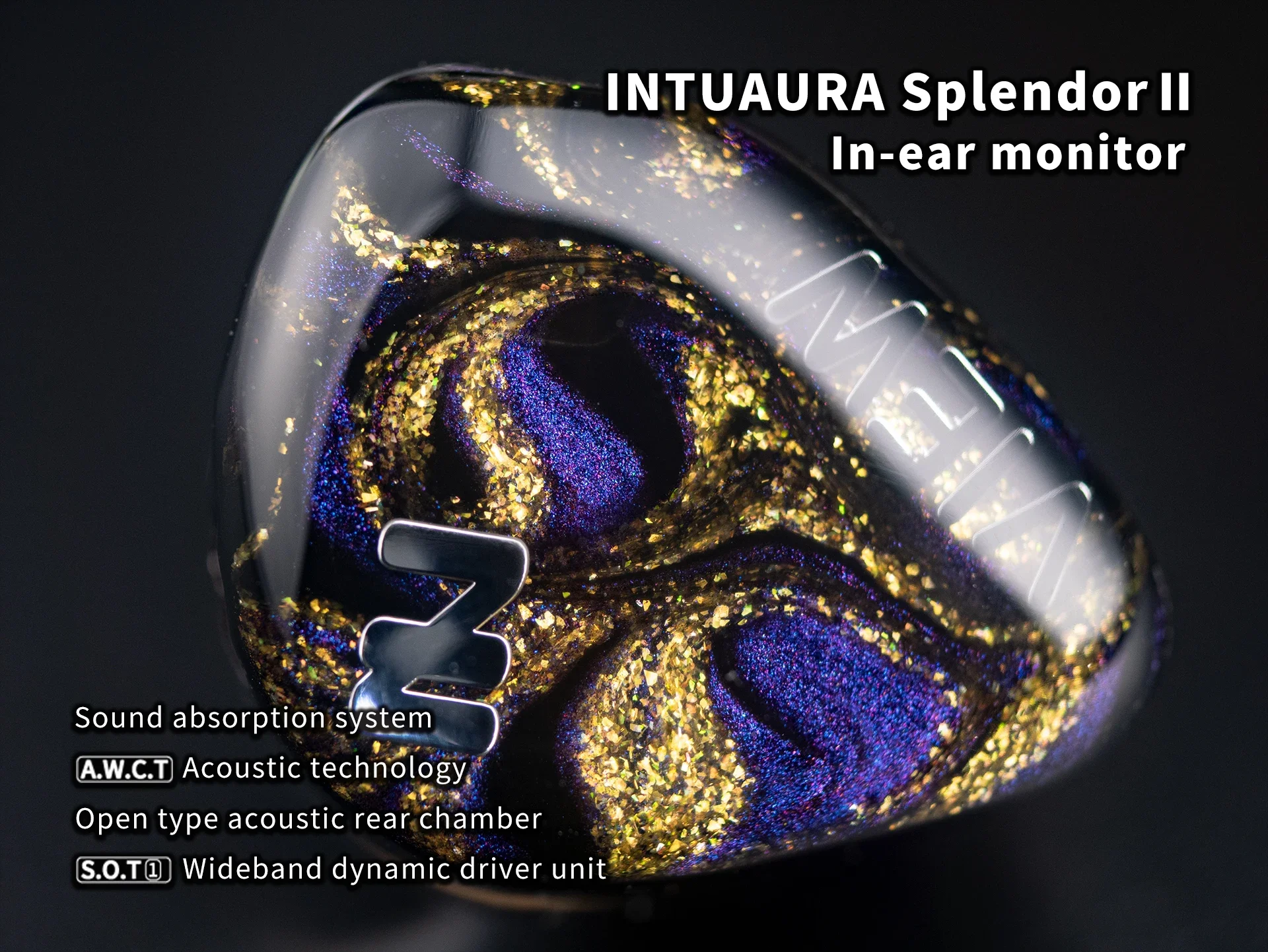

INTUAURA Splendor II 1DD IEMs HiFi Wired Earphones with 3.5mm+4.4mm Interchangeable plugs