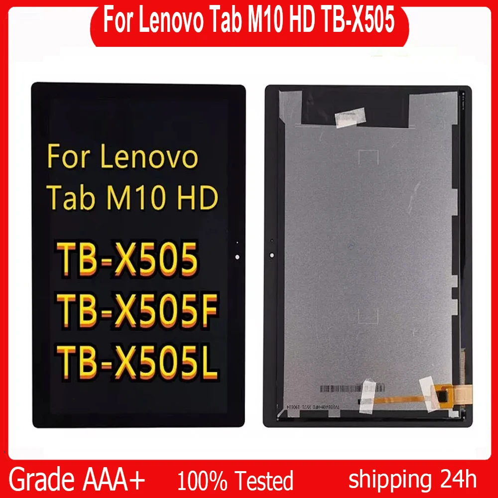 

10.1” For Lenovo Tab M10 HD TB-X505 X505F TB-X505L X505 LCD Display Touch Screen Digitizer Assembly Replacement TB-X505 LCD