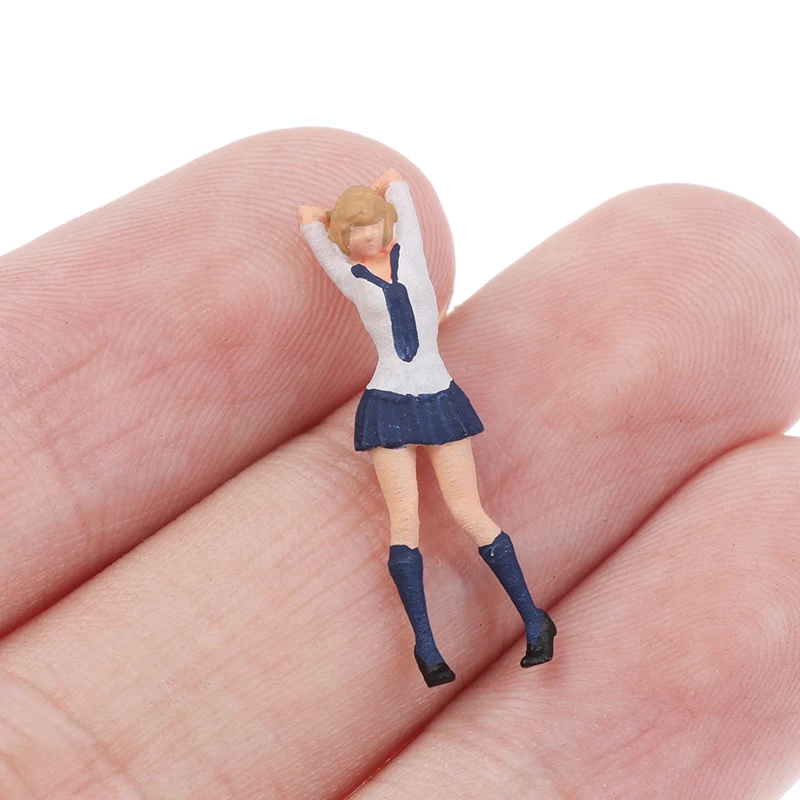 1/64 Schaal Model Beeldje Mini Hars Mooie Meisjes Collectible Pop Prachtige Figuur Voor Fans In Schaal Diecast Model Auto