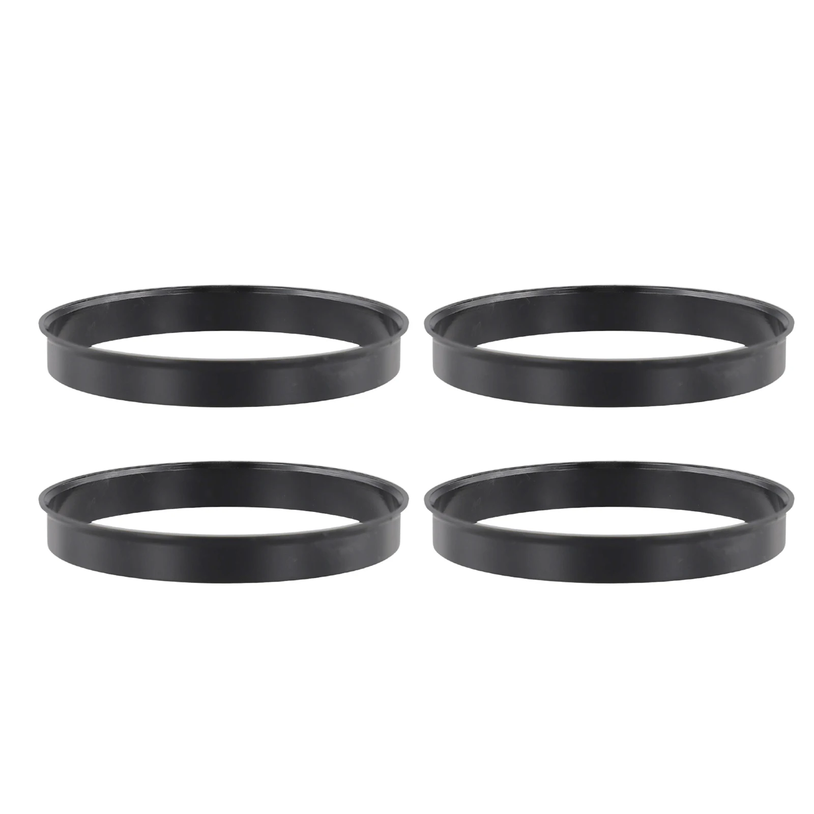 

4Pcs Hub Centering Rings For BMW Wheel Bore Center Spacer Black Hub Center Ring Automotive Wheel Hub Accessories Car Components