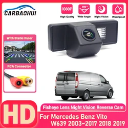 HD Night Vision For Mercedes Benz Vito W639 2003~2017 2018 2019 Vehicle Rear View Reverse Camera Waterproof High Quality RCA