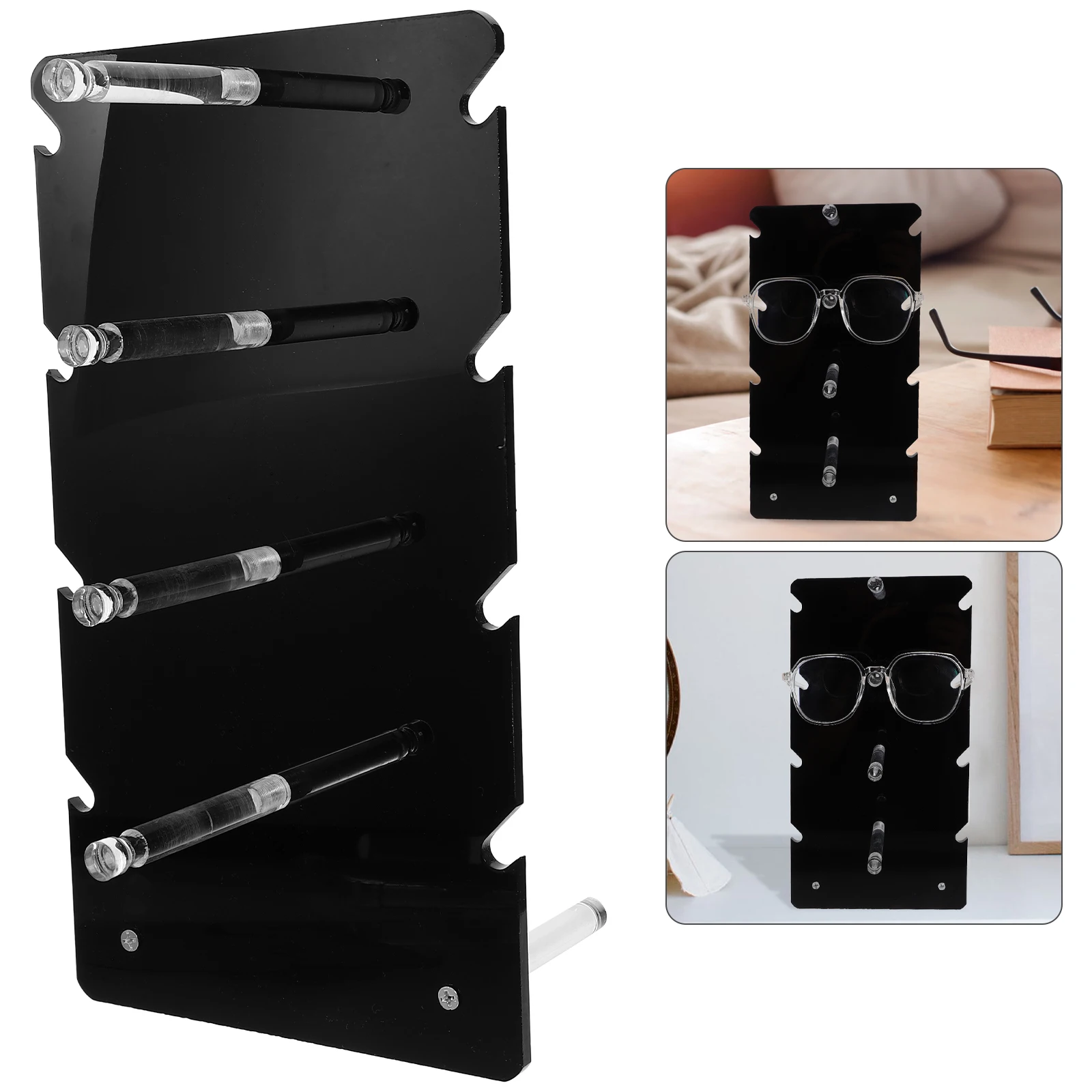 

Glasses Display Rack Holder Stand Sunglass Eyewear Organiser Holders Folding Miss