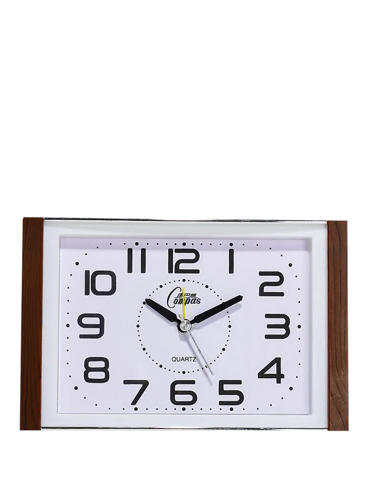 

Silent alarm clock for the elderly, small clock for the elderly, simple and clear font, household clock, bedroom, living room