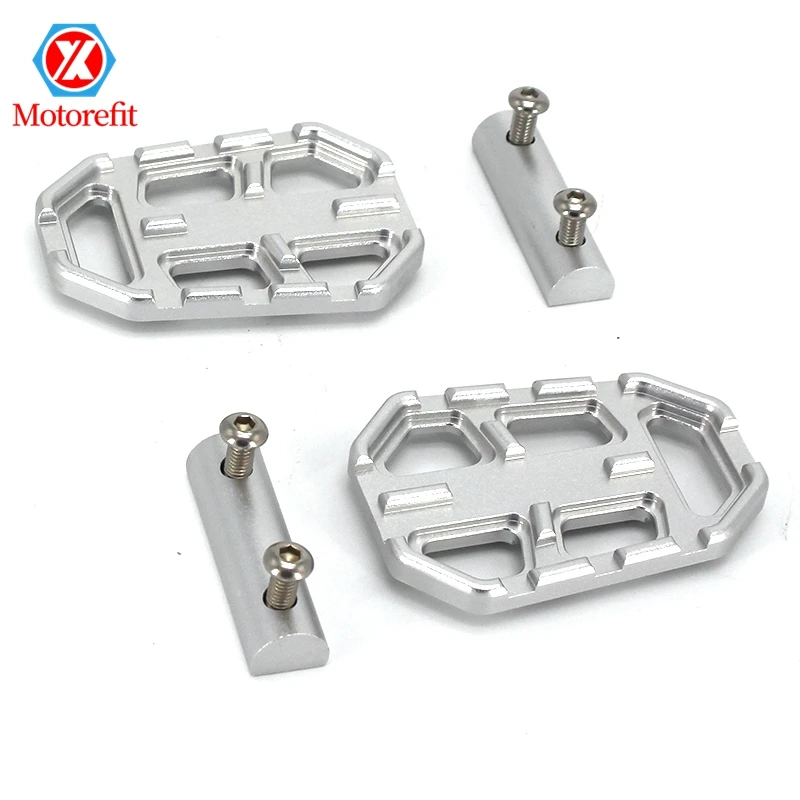 For BMW F750GS F850GS  R nine T Urban Scrambler F750 F850 2018 2019 CNC Billet Wide Foot Pegs Pedals Rest Footpeg