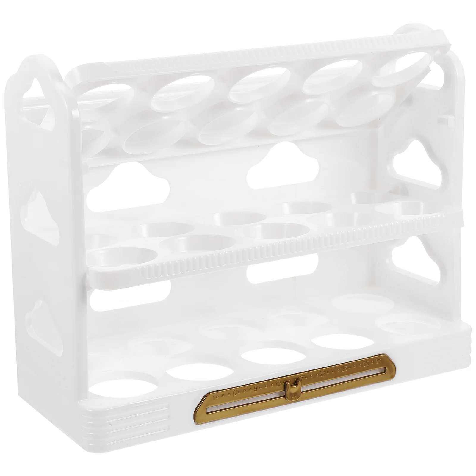 

30 слотов, держатель для яиц из ПЭТ, полипропилена, большая емкость, ящик для хранения в холодильнике, кухонный органайзер, многоразовый лоток для яиц, контейнер для дома