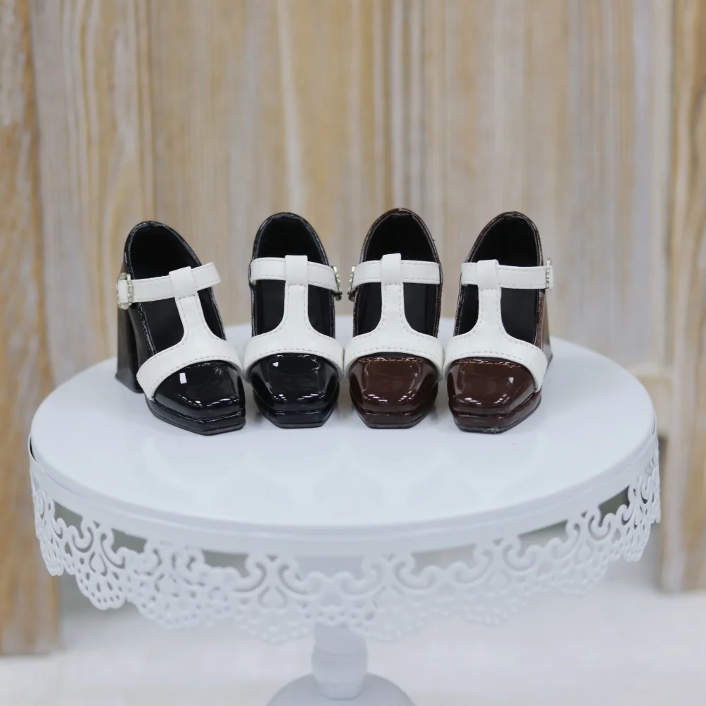 BJD Shoes 1/3, DD/SDGR square head color matching Spice style high heels BJD doll accessories