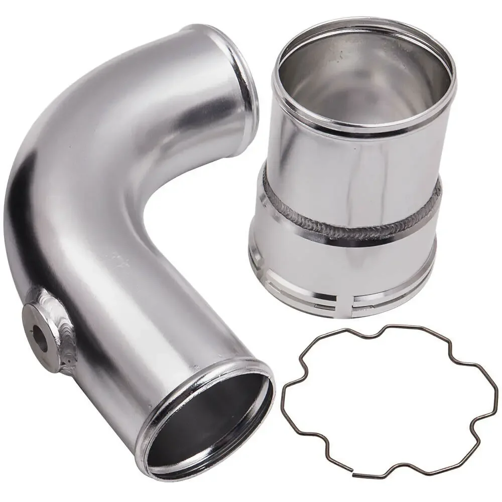 Sturdy Stylish Pipes, Silver Black Intercooler, Upgrade For Ford, 6 7L Powerstroke, Diesel 11 16