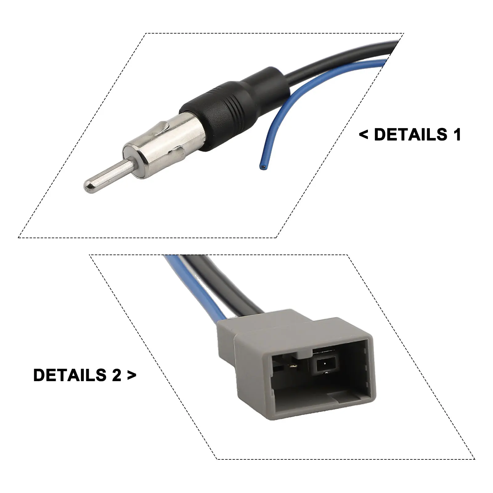 

Car Accessories Adapter Cable For Mazda Navigation Host Stereo Radio AM FM ABS Antenna Cable Adapter Brand New