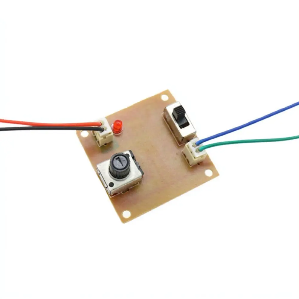 Small Motor Speed Controller Board 3V 9V 5A PWM Module For DIY Robotics And 130 180 300 Micro Motor Control