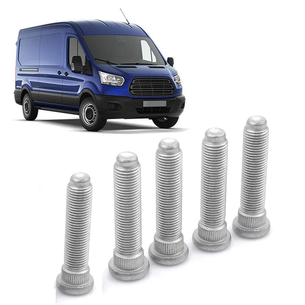 

Rear Wheel Studs for Ford Transit Mk8 Front Wheel Drive For M14 X 60mm Steel Bolts Set of 5 Replacement From 2012