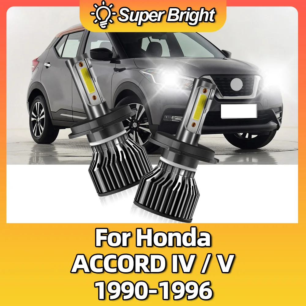 

LED Car Headlights Bulbs 10000LM H4 100W Lights Turbo 6000K 12V Lamp For Honda ACCORD IV / V 1990 1991 1992 1993 1994 1995 1996