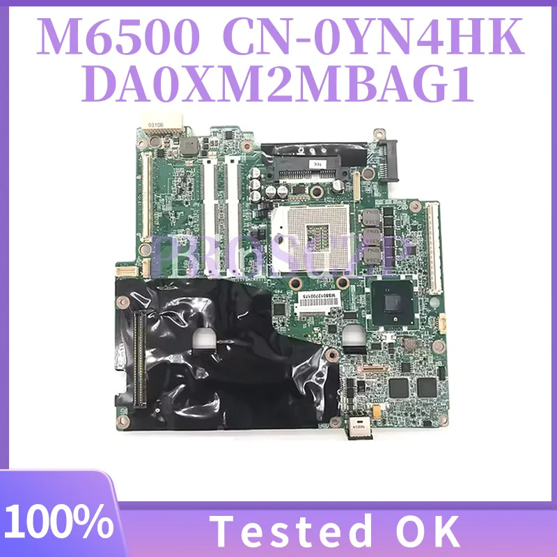 

DA0XM2MBAG1 CN-0YN4HK 0YN4HK YN4HK Mainboard For Dell M6500 Laptop Motherboard SLH23 HM65 100%Full Tested Working Well