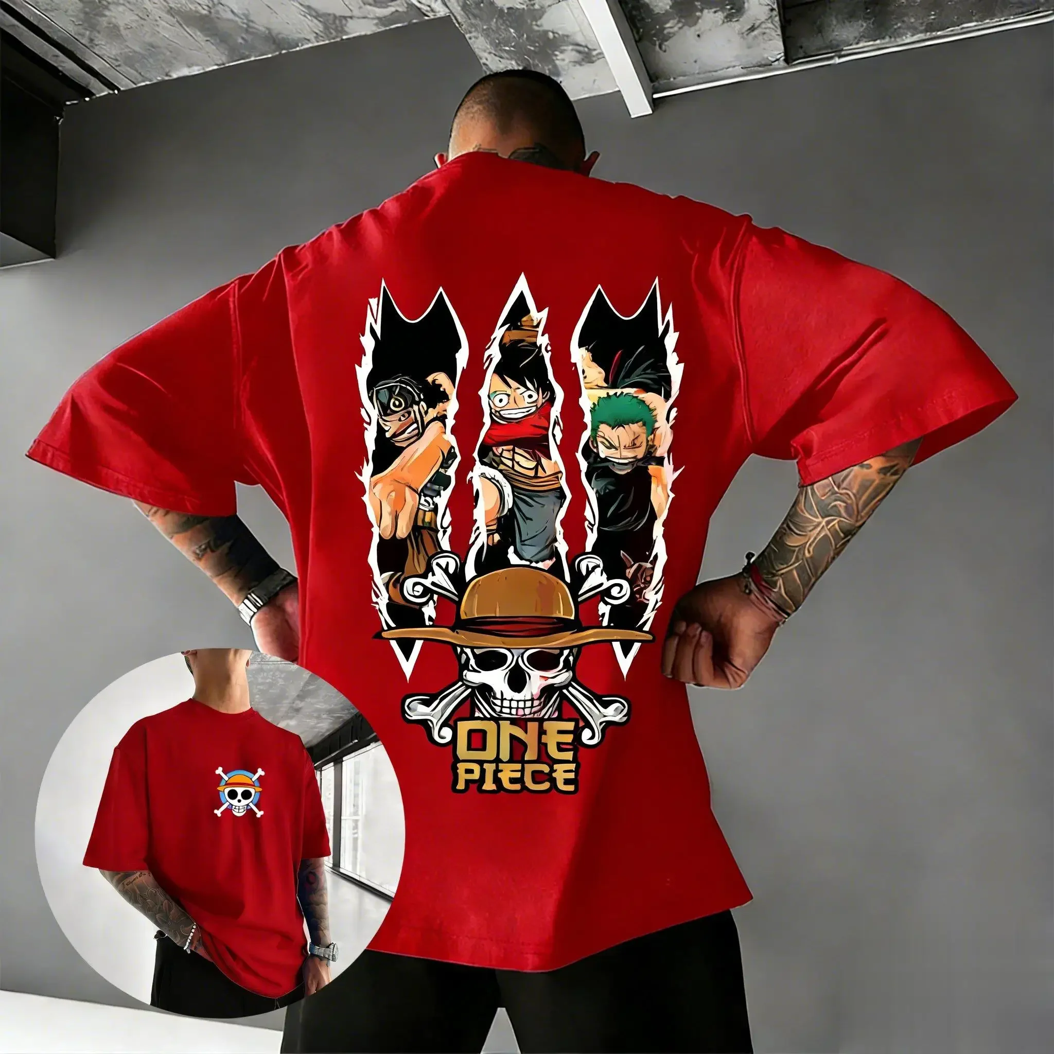

2026 Новая цельная футболка с аниме Луффи Зоро Санджи для мужчин и женщин, хлопковая футболка с короткими рукавами, летняя уличная одежда, повседневные топы с графикой Y2k