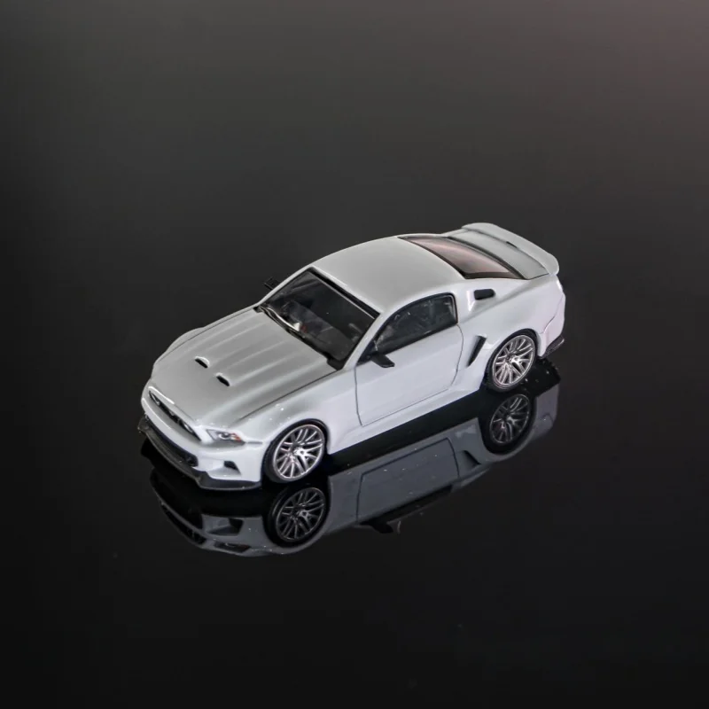 Pre-sale * GDO Hunter x DCM 1:64 NFS Mustang 2014 alloy car model