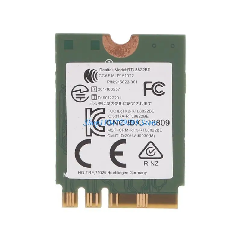 Y2GD RTL8822BE RTL8822 ワイヤレス カード NGFF 1200Mbps 2.4G+5Ghz ネットワークアダプター BT4.0