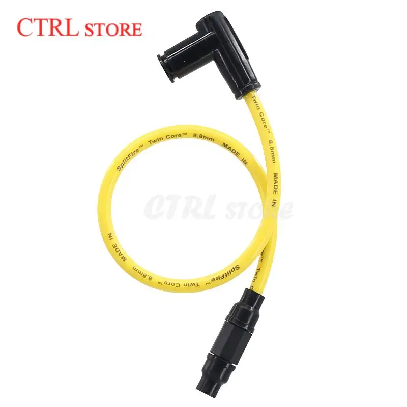 Off-Road Motorcycle Beach Bike Modification Accessories Modified Resistor High-Voltage Ignition Wire Kit for Custom Choppers view 2