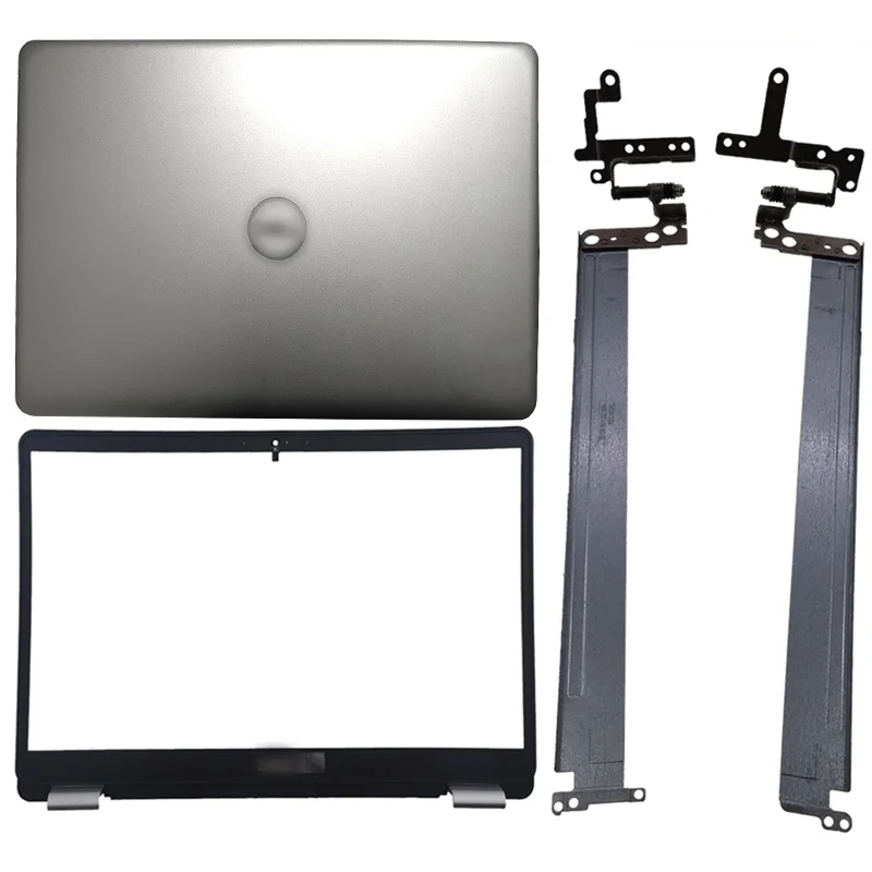 

NEW Laptop LCD Back Cover/Front Bezel/Hinges/Palmrest/Bottom Case for DELL Inspiron 15 5584 Silver Notebook Computer Case