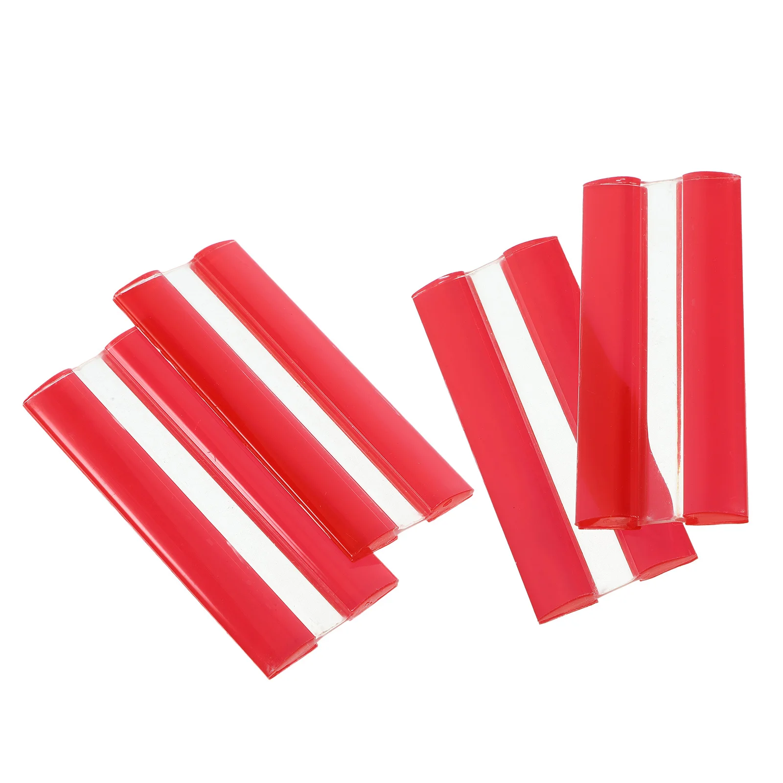 

4pcs Self-Adhesive Hinges Acrylic Flexible For Cabinet Door Drawer Box Lid Flush Mount Hinge Replacement Household Small Hinges