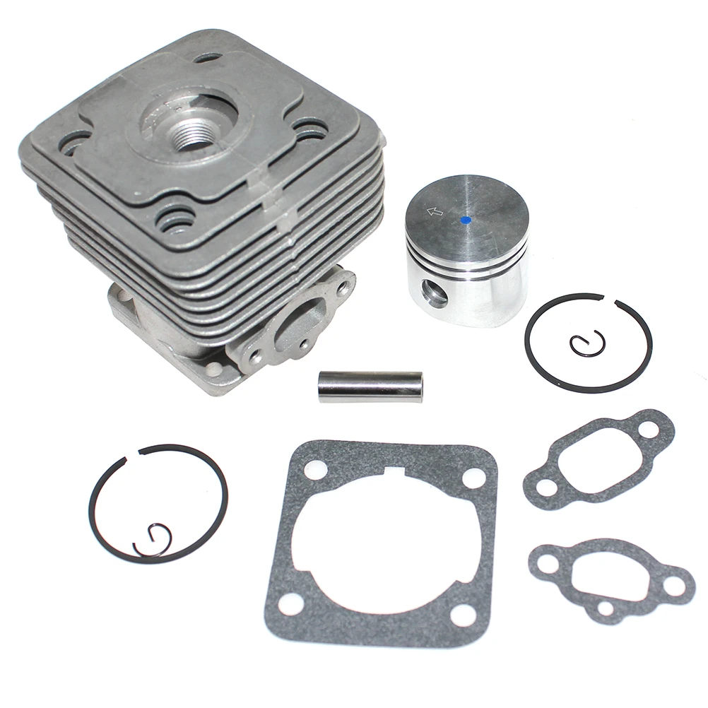 Cylinder Piston Kit For Oleo-Mac 741 BC420 BCF420 Sparta 42 44 420 440 441 4400 OM43 EFCO 8410 DSF4200 EF4300 Stark 37 38 42 44