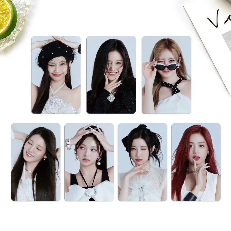 7pcs/set KPOP BABYMONSTER FOREVER Album LOMO Cards AHYEON HARAM RORA HD Photo Cards Girls Collection Gift Photo Cards Postcards