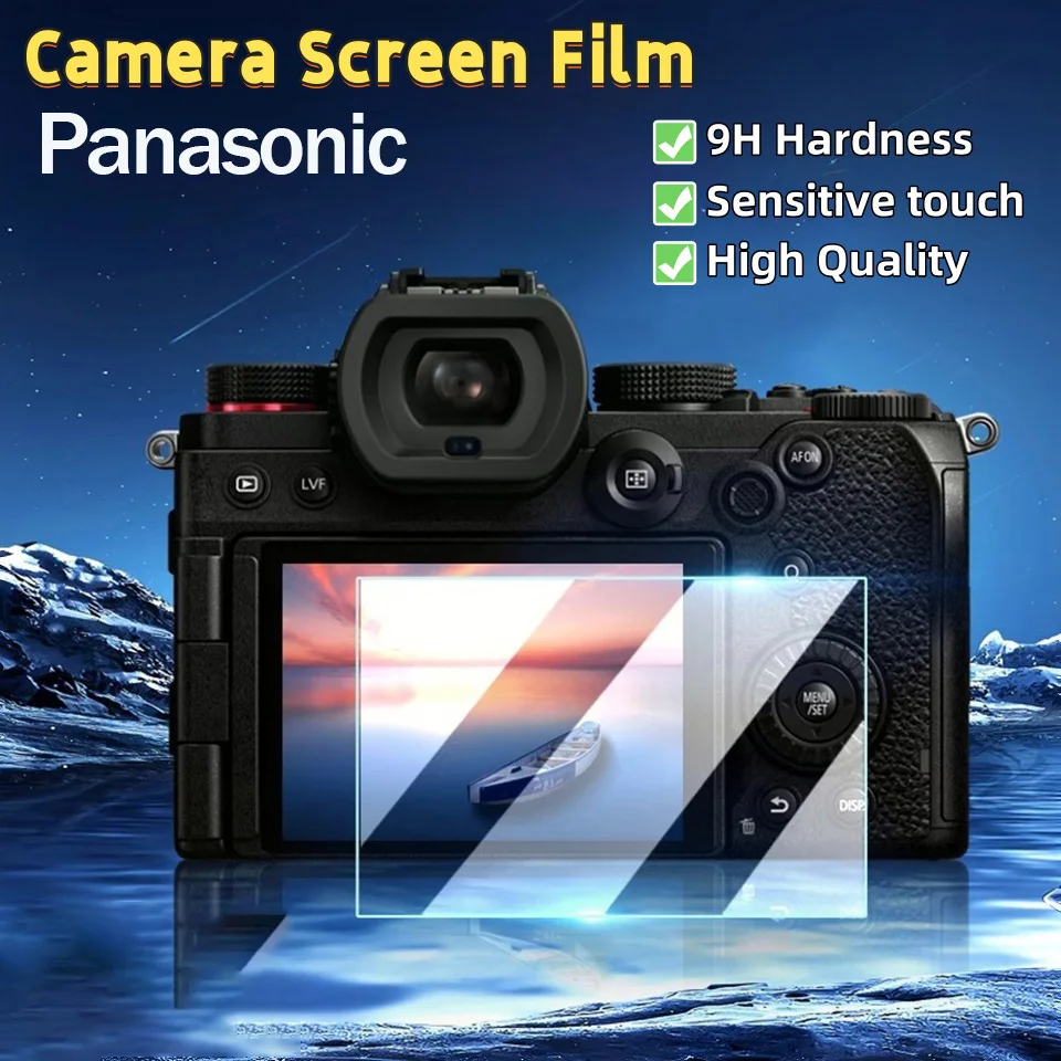 9H LCD Camera Screen Protector Cover Tempered Glass Film for Panasonic GF6 GF7 GM1 LX100 GX8 GH5 TZ85 GF9 GF8 GX7 Accessories