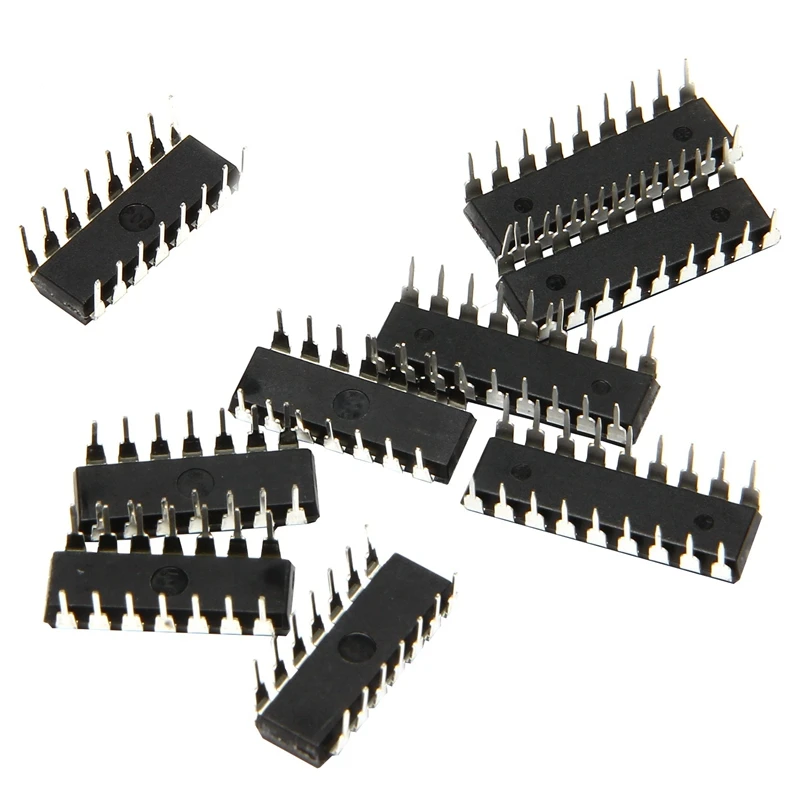 85 Stück 10 Typen Kit für integrierte Schaltkreise, Dip-IC-Socket-Set für Opamp Single Precision Timer PWM
