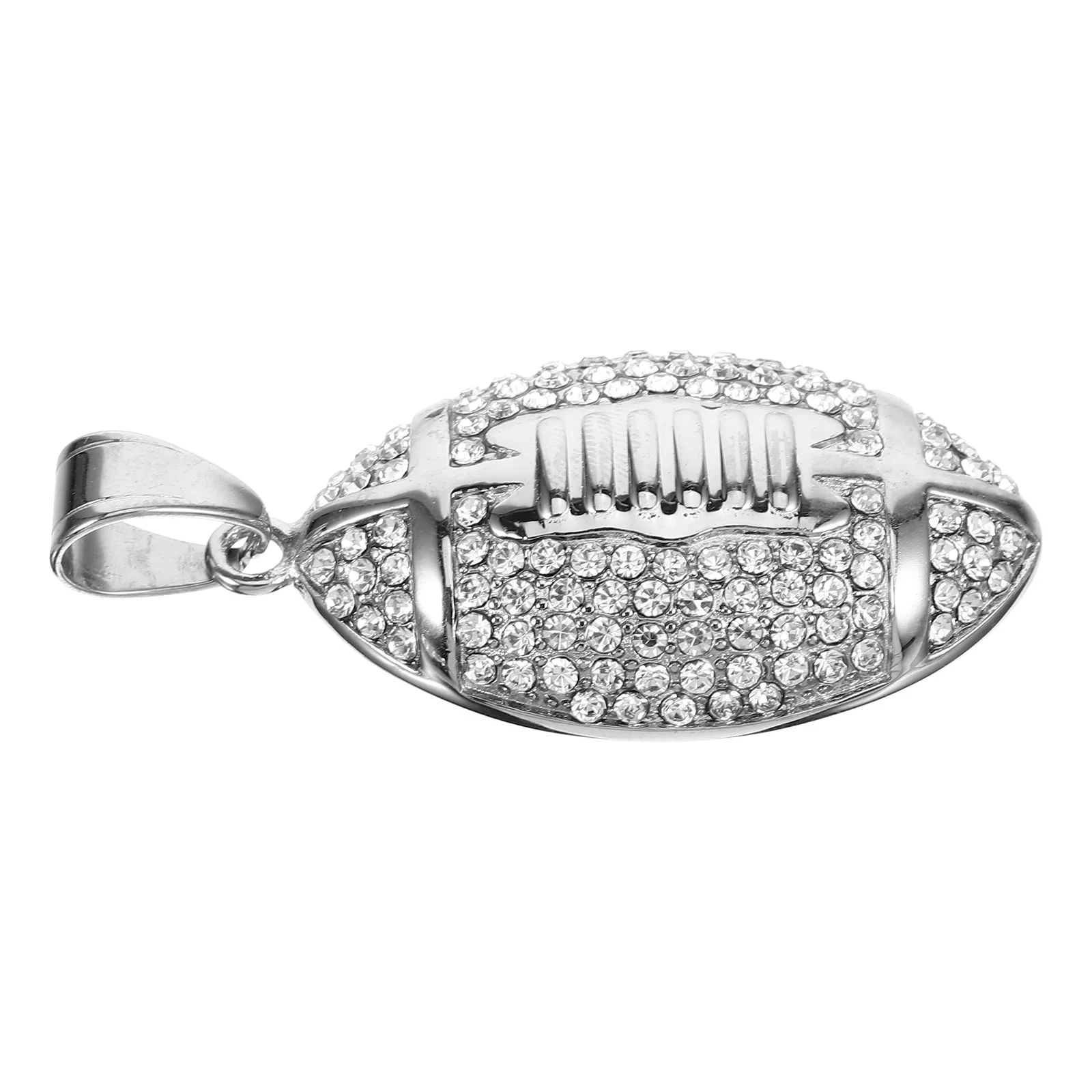 

Rugby Pendants For Necklace Diy Jewelry Making Sports Ball Charms Rugby Shaped Jewelry Charms For Bracelet Keychain Craft