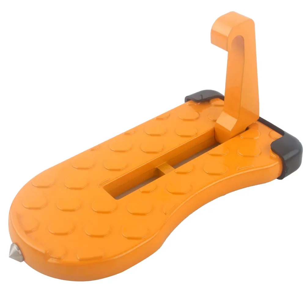 Folding Car Door Latch Hook Step Mini Foot Pedal Ladder for Jeep Truck SUV Roof Universal