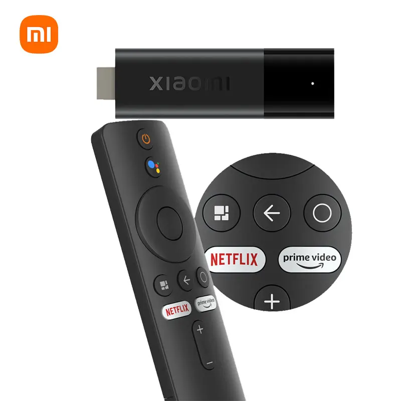 Xiaomi-Smart TV Stick 4K, Android 11, Quad-core, Cortex-A35, 2GB de RAM, 8GB de ROM, Netflix, Wifi, asistente de Google, Dongle de TV