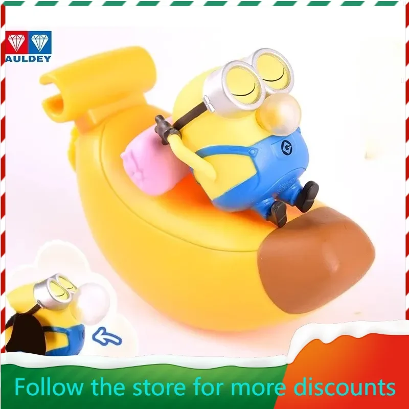 

AULDEY‌ Original Minions Series Party Banana Sleeping Bag Big Eye Cute 2 Can Do Phone Model Collection Holiday Gifts In Stock