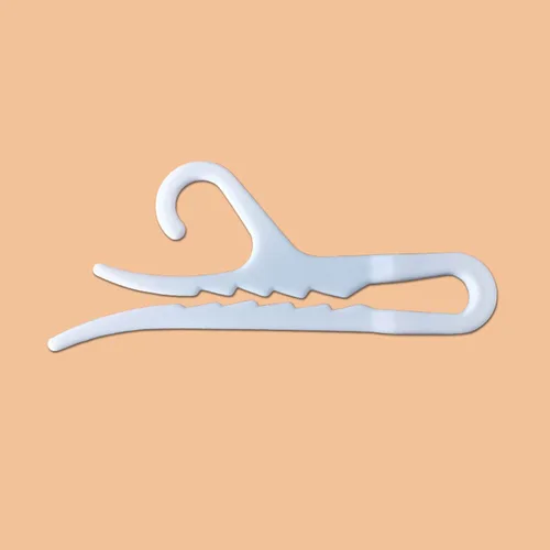 플라스틱 양말 걸이 후크, 유용한 옷장 양말 보관 랙 거치대, 톱니 홈 정리정돈 액세서리, 100 개 