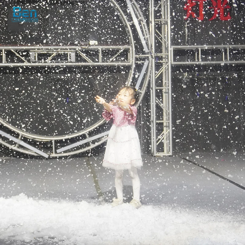 Snowflake Generator Machine, Snow Making Machine, DJ Snowmaking Effect para Palco, Festa de casamento