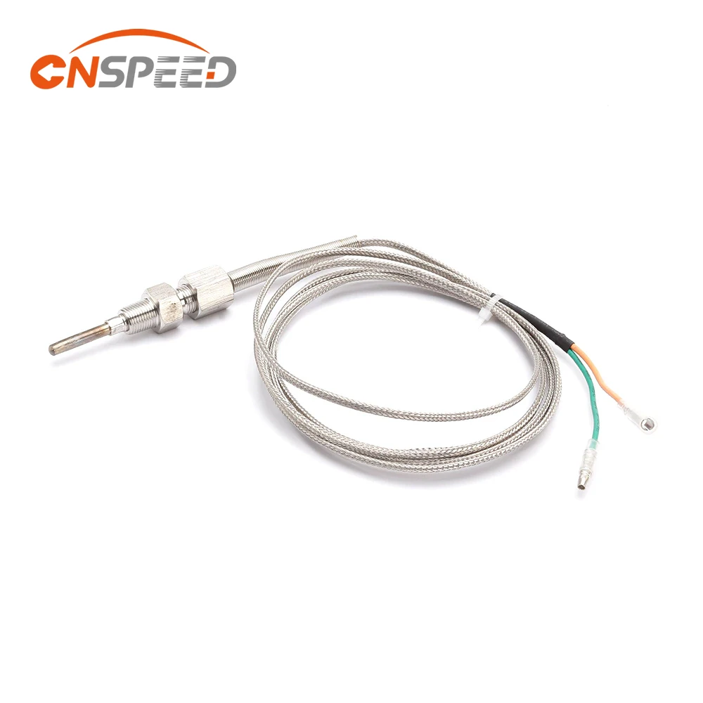 CNSPEED Exhaust gas Temp sensor 2m EGT K Type Exhaust Temperature Sensors Threads Exhaust Temp Sensor