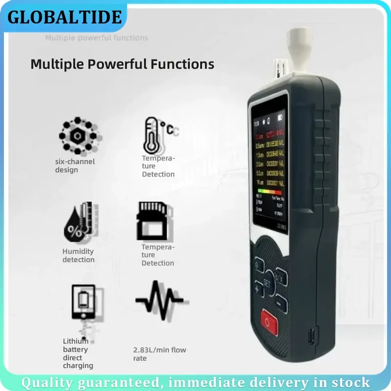 JD-3003 Counter Professional Dust Particle Quality Monitor for Outdoor & Indoor