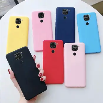 Per Xiaomi Redmi Note 9 4G Paraurti Coque Custodia in pelle opaca per Redmi 10X 10X4G Custodie per telefoni Cover Redmi Note9 4G Shell
