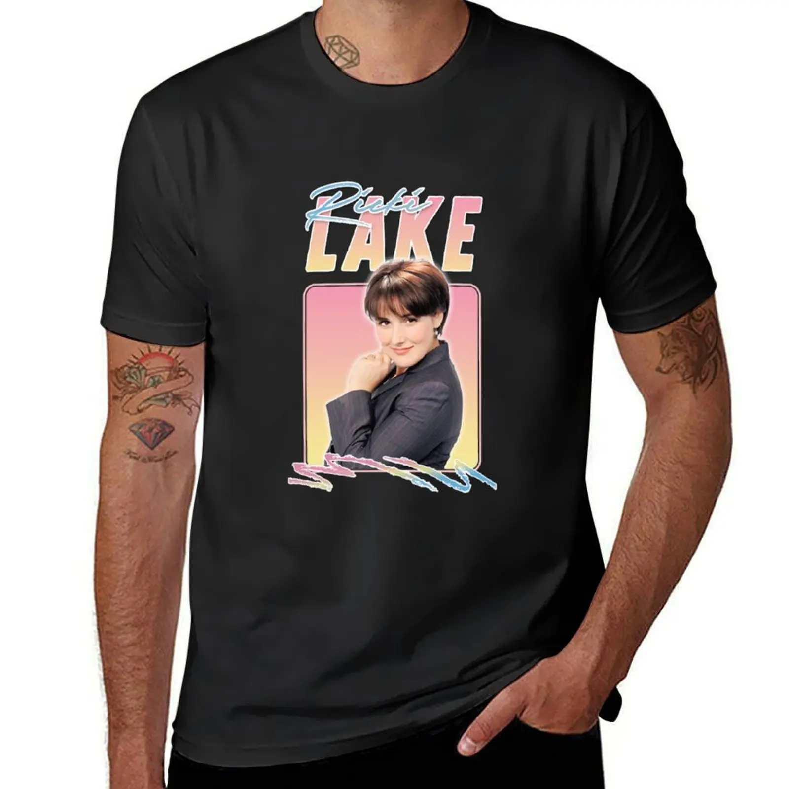 Ricki Lake T-Shirt cute tops oversizeds plus size tops new edition mens t shirt graphic