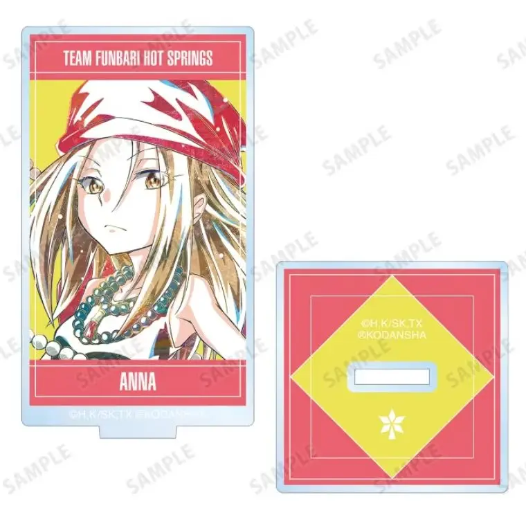 Anime SHAMAN KING Yoh Asakura rectangle 15CM Acrylic Figure Stand Model Plate Keychains desk decorations Gifts For Friends